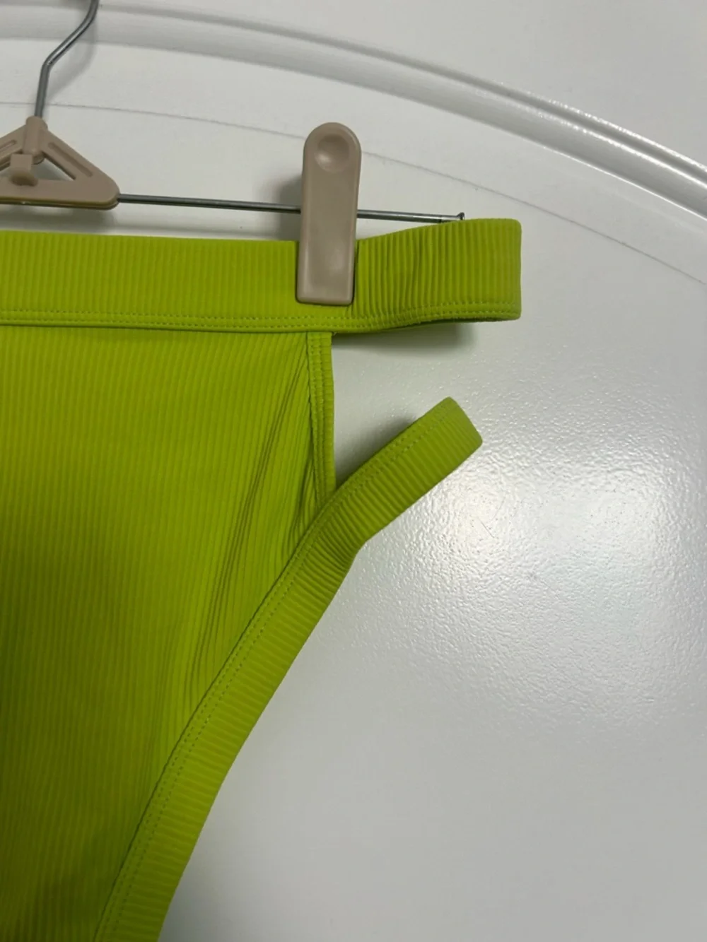 Lovers & Friends Ribbed Bikini Bottom Green size M vacation chic summer travel - Picture 4 of 10